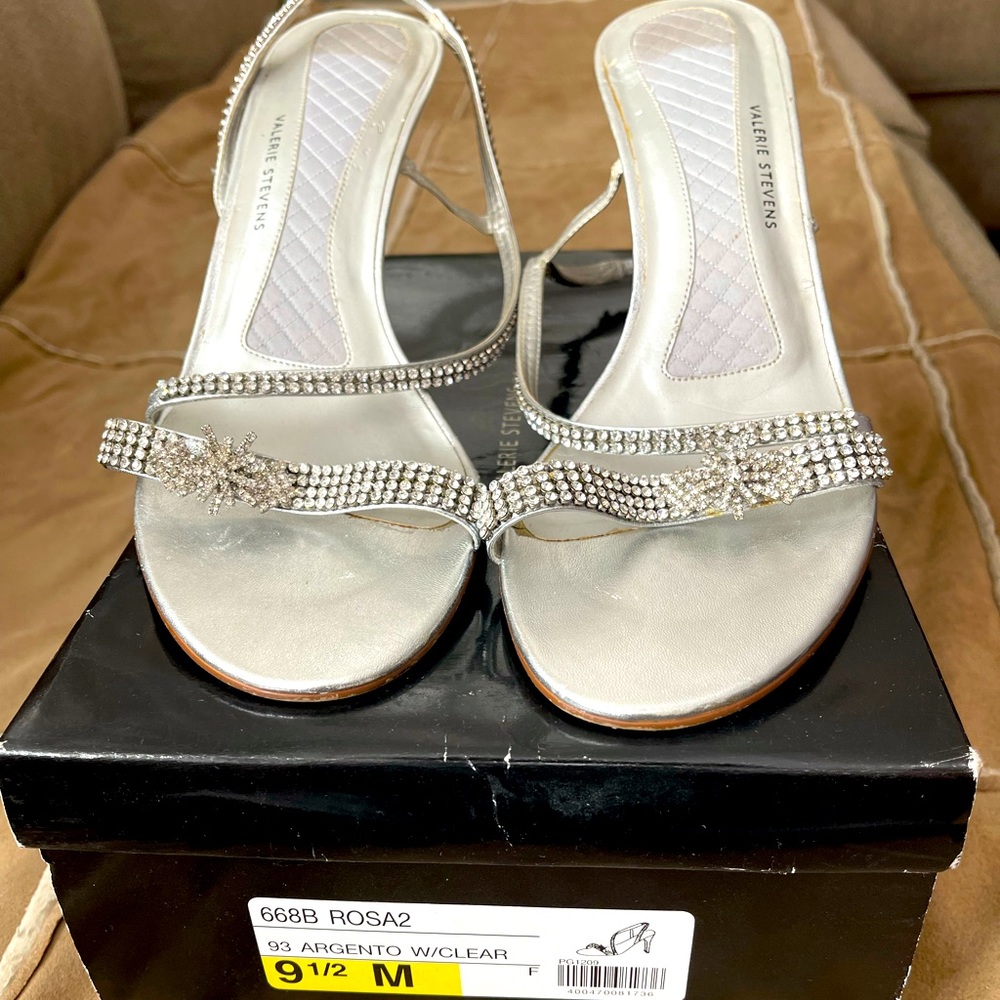 Valerie Stevens Rosa2 rhinestone heels